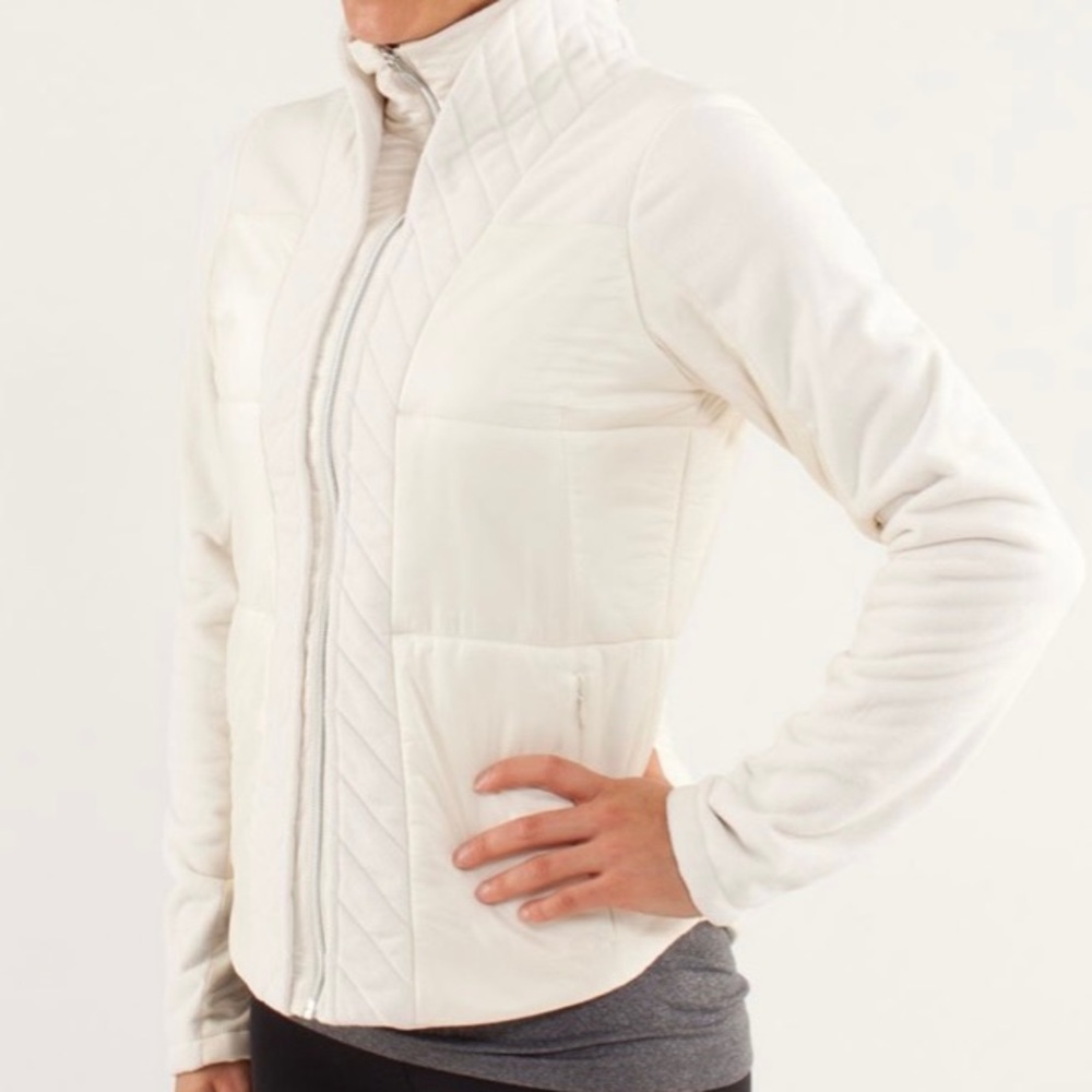 Lululemon St. Moritz Jacket Polar Cream 8